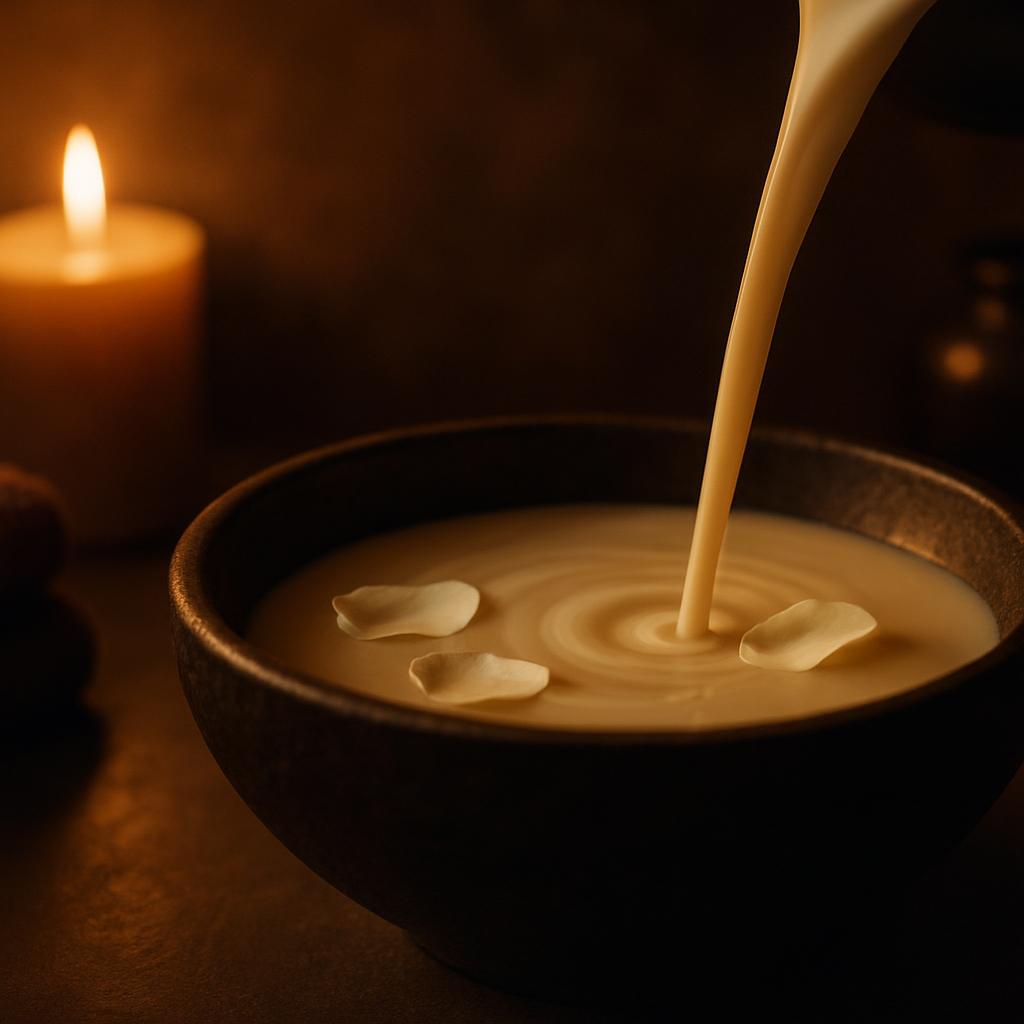 Milk Bath - Mandel Spa Bangkok male therapist program